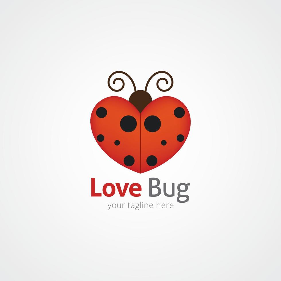 Bug Logo Design Template. Vector Illustration