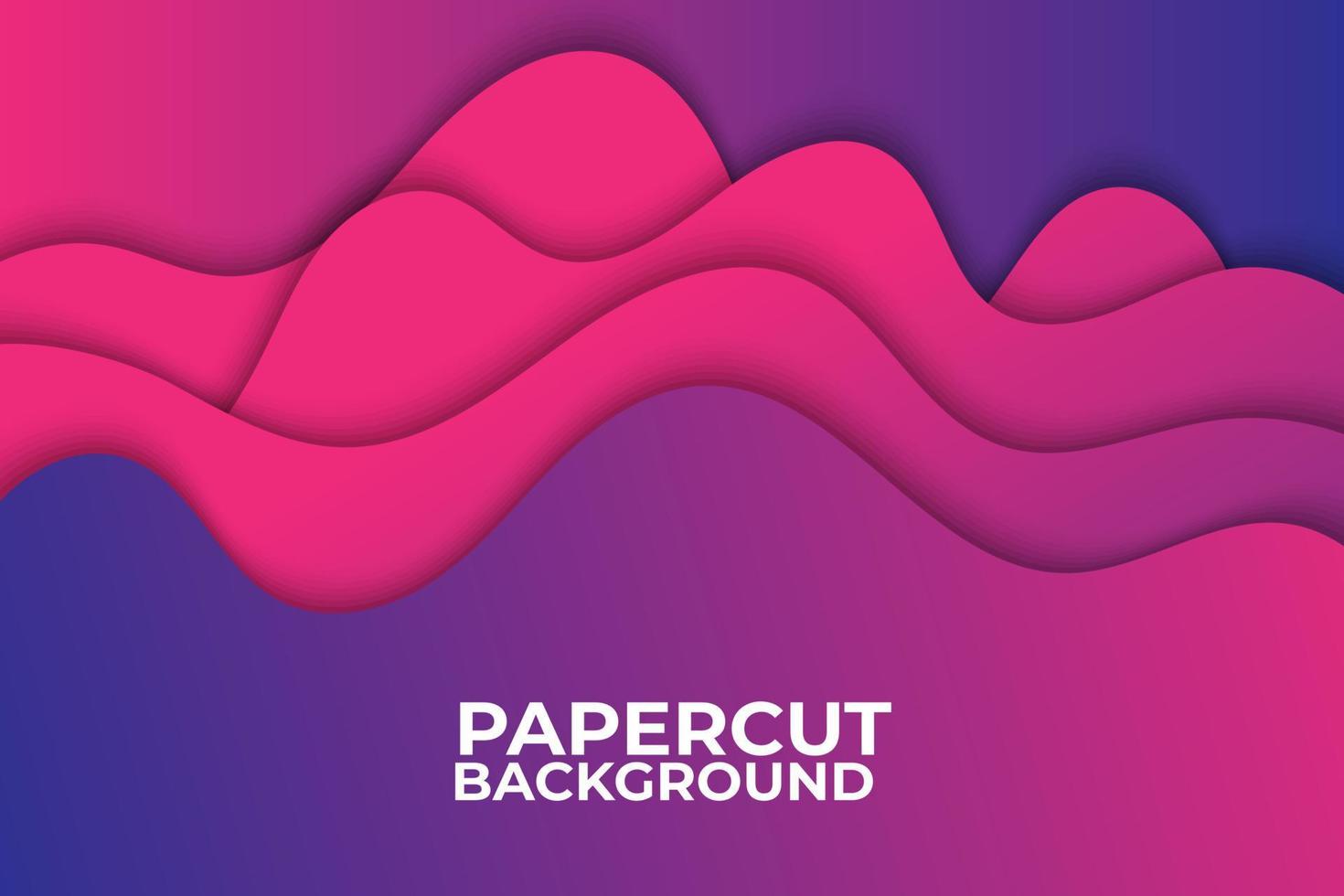 multi layers 3D color texture vector background. Abstract topography concept design or flowing liquid illustration for website template. Smooth origami art shape paper cut