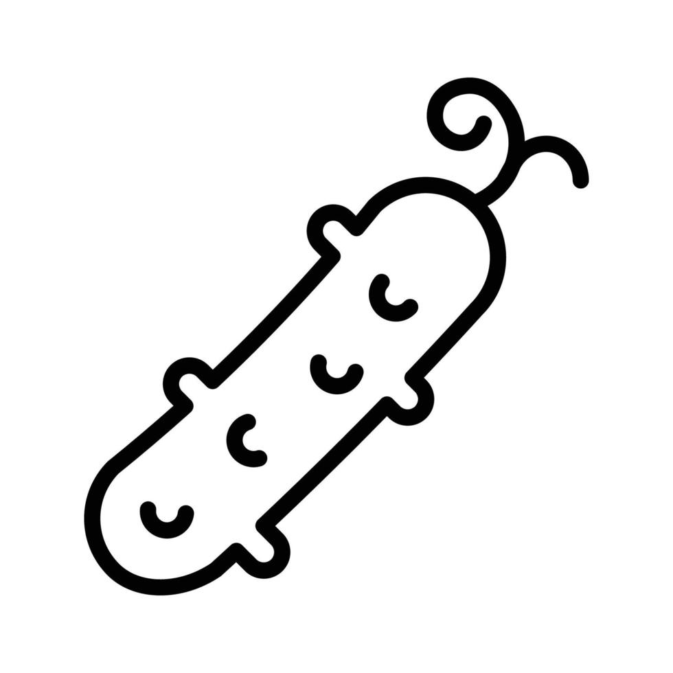 Cucumber Icon Design vector