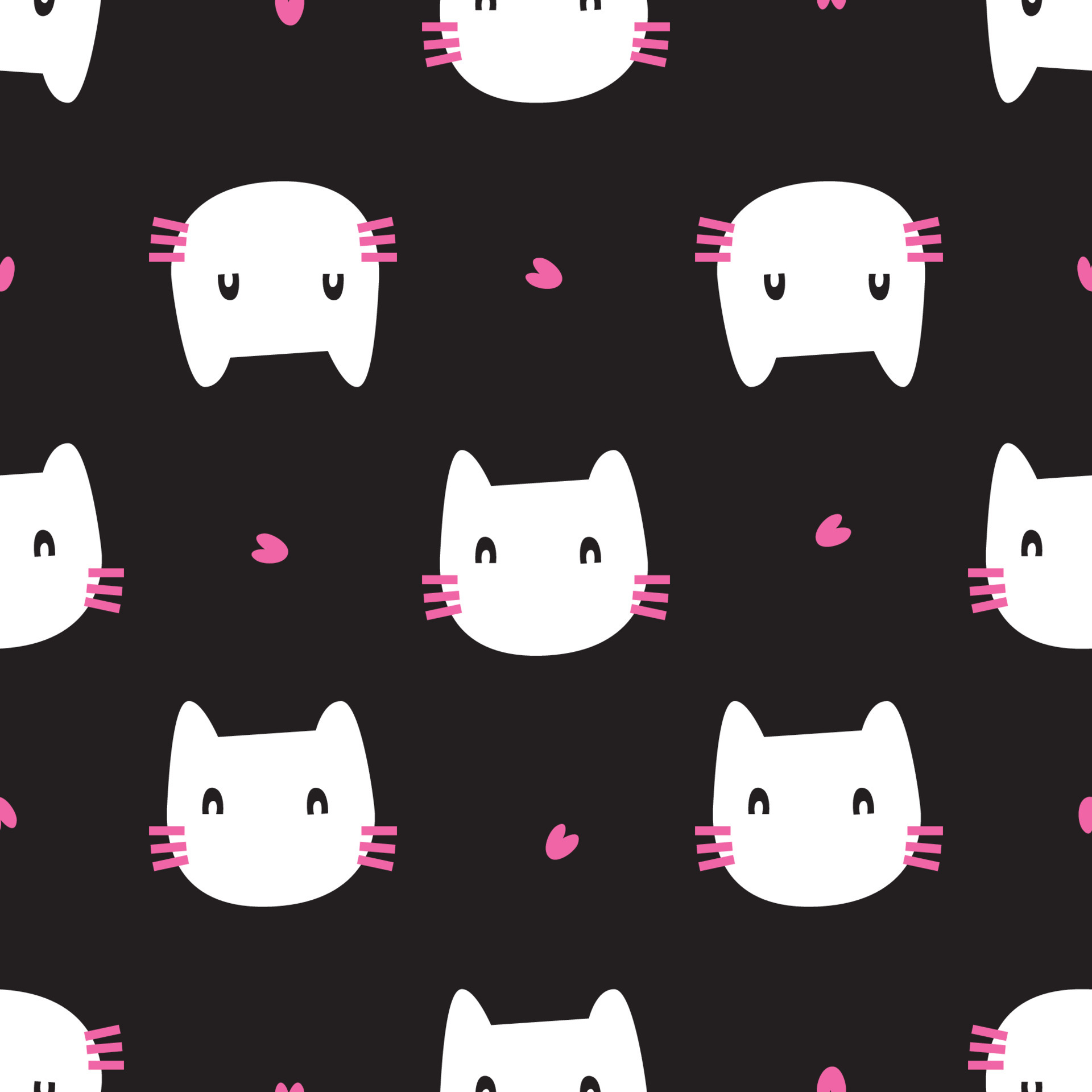 Pink Cat Wallpaper by smillinkillah on DeviantArt