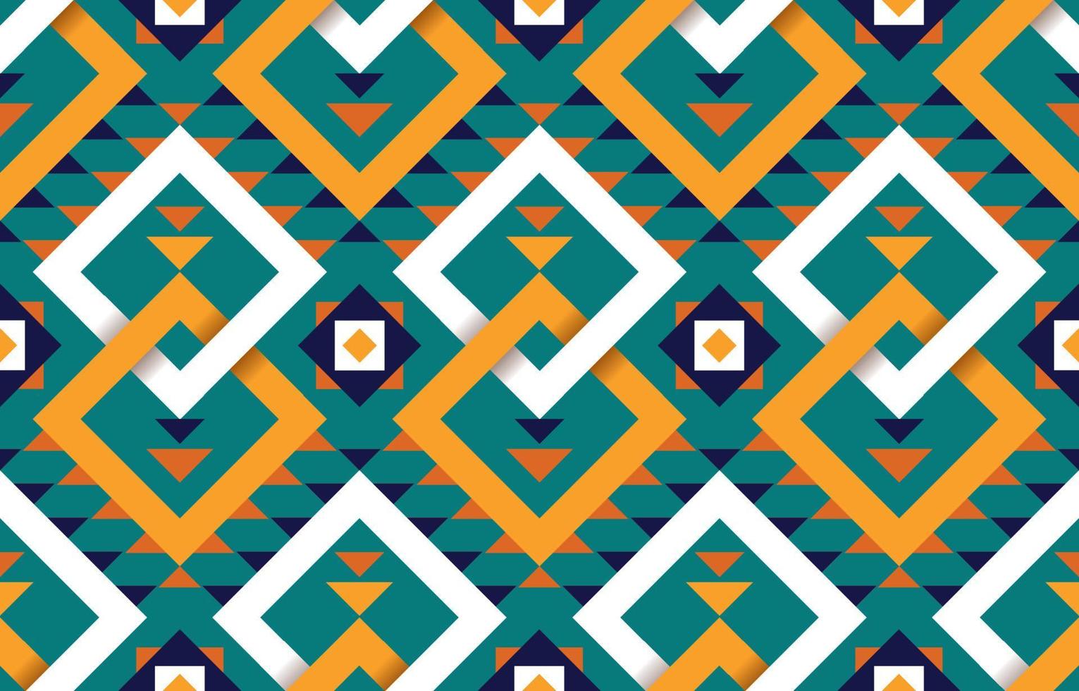 Ethnic abstract pattern art. Seamless pattern in tribal, folk embroidery, and Mexican style. Aztec geometric art ornament print.Design for carpet, wallpaper, clothing, wrapping, fabric, cover, textile vector