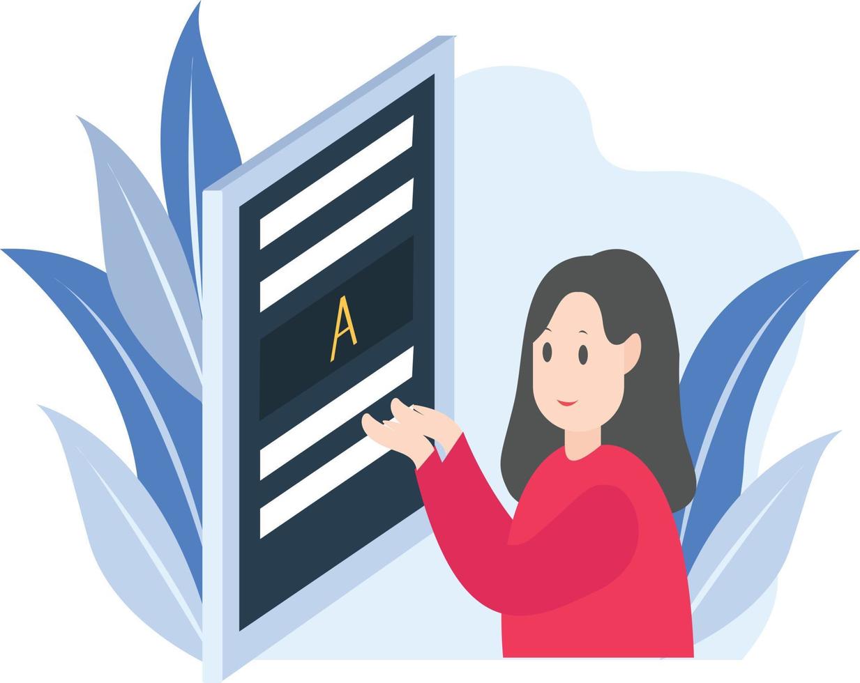 illustration of getting a perfect score vector