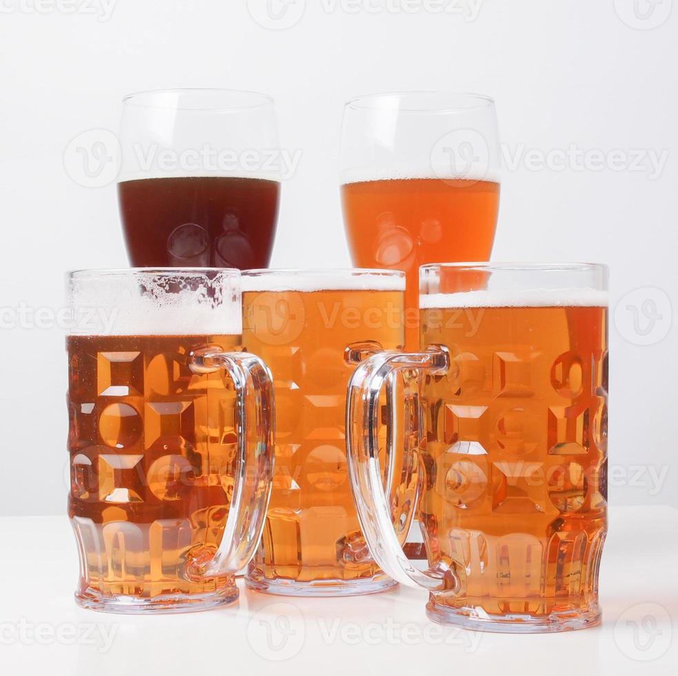 German beer glasses photo