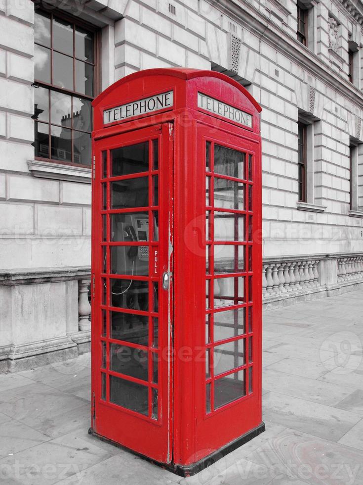 London telephone box photo