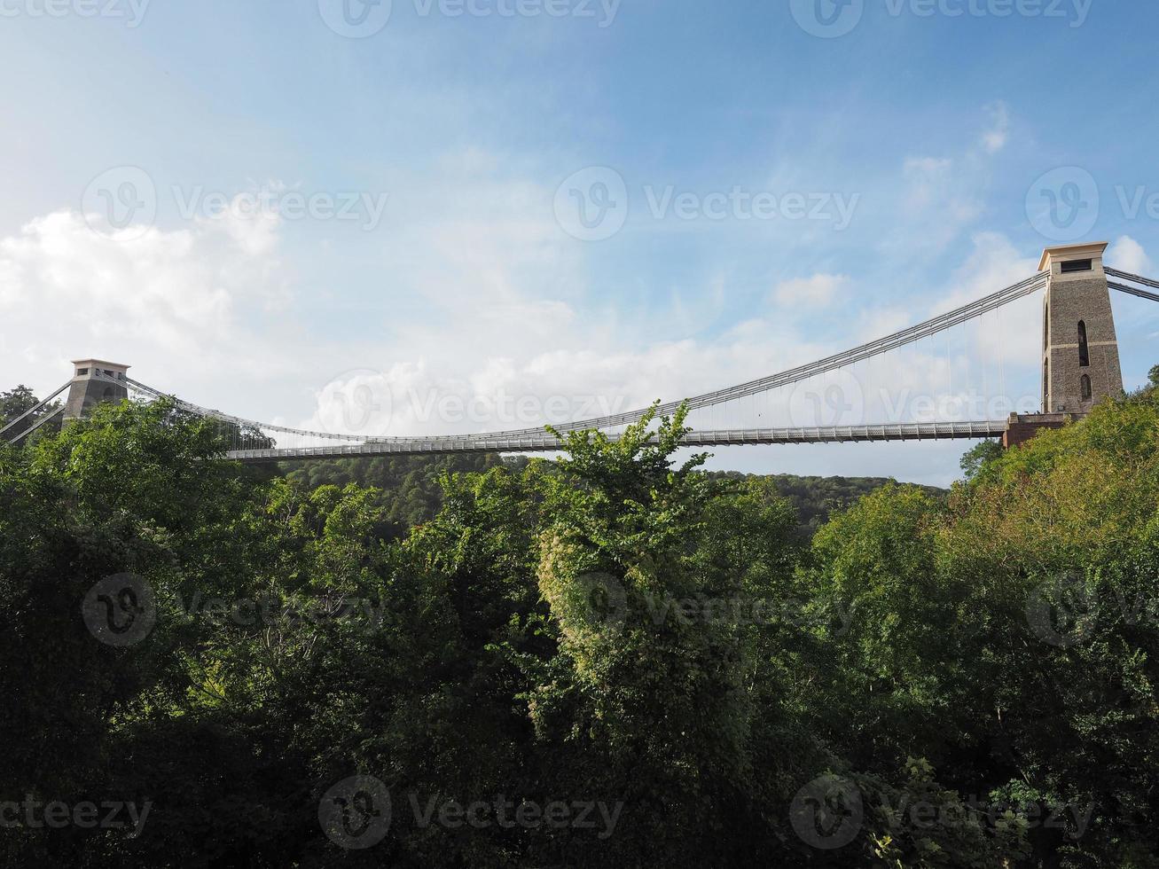 Puente colgante de Clifton en Bristol foto