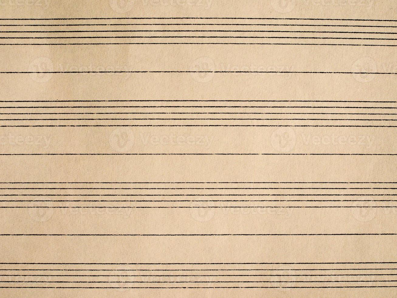 Blank sheet music photo
