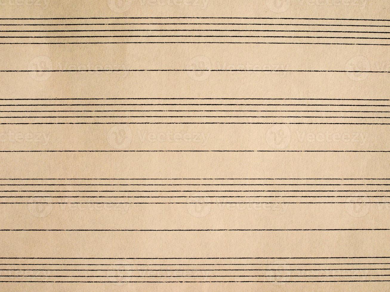 Blank sheet music photo