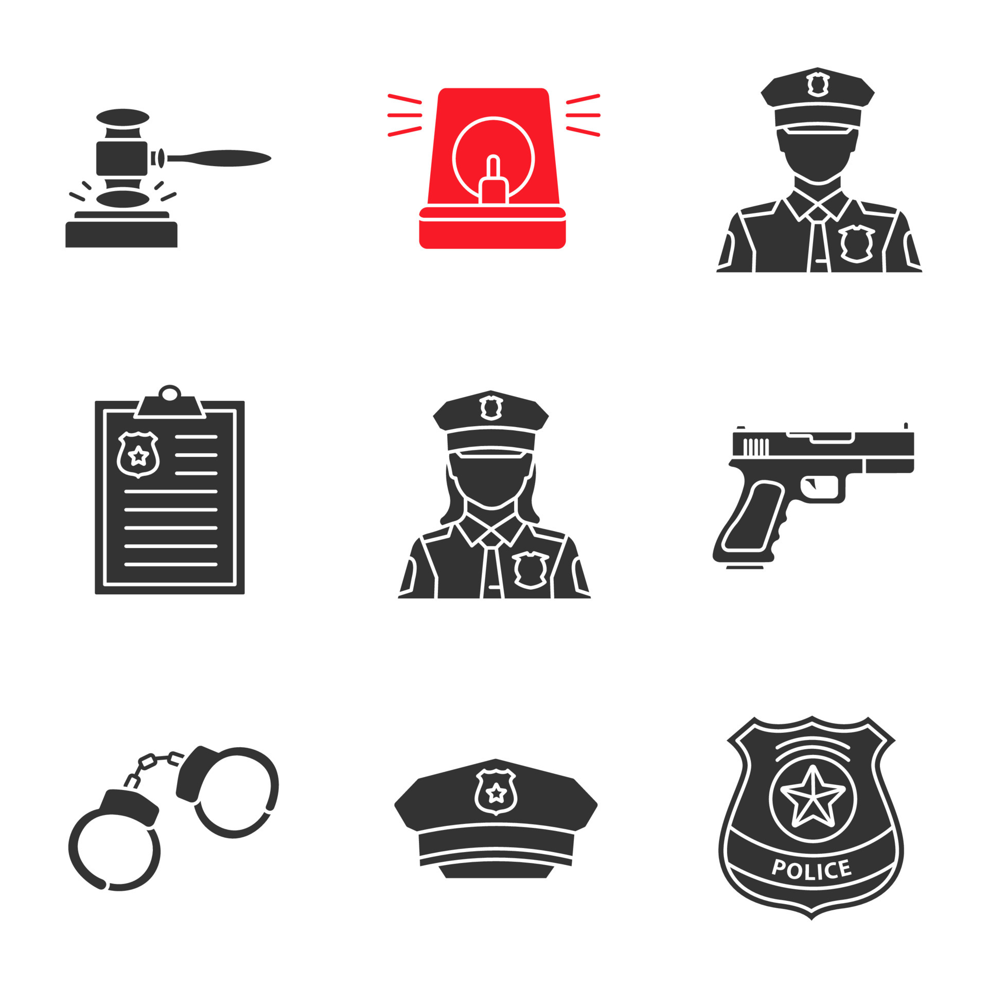 Huron Police Glyph Reports