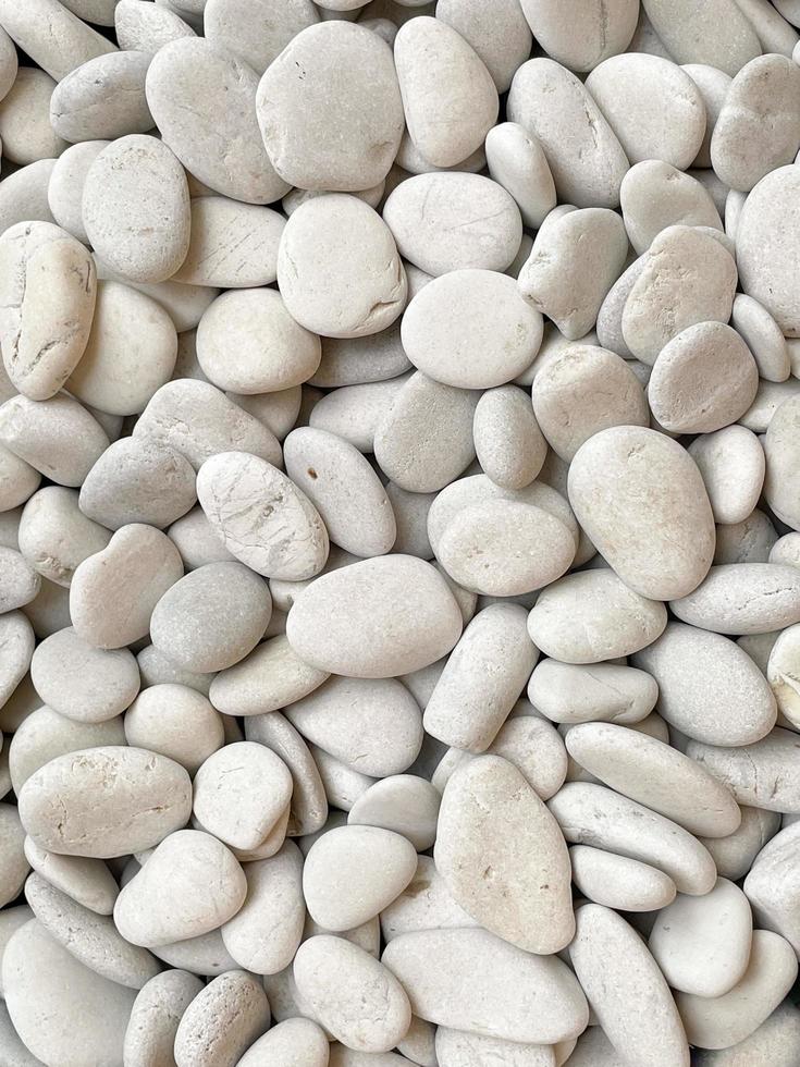 The nature texture of the white gravel photo