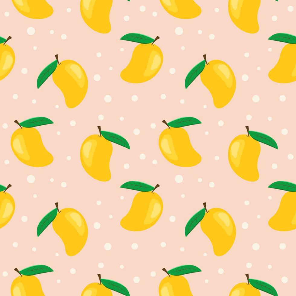 fondo transparente de mango. ilustración vectorial vector