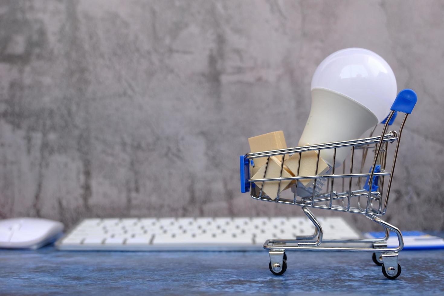 Light bulb, demonstrating a novel idea. Concepts for solutions, brainstorming, and inspiration photo
