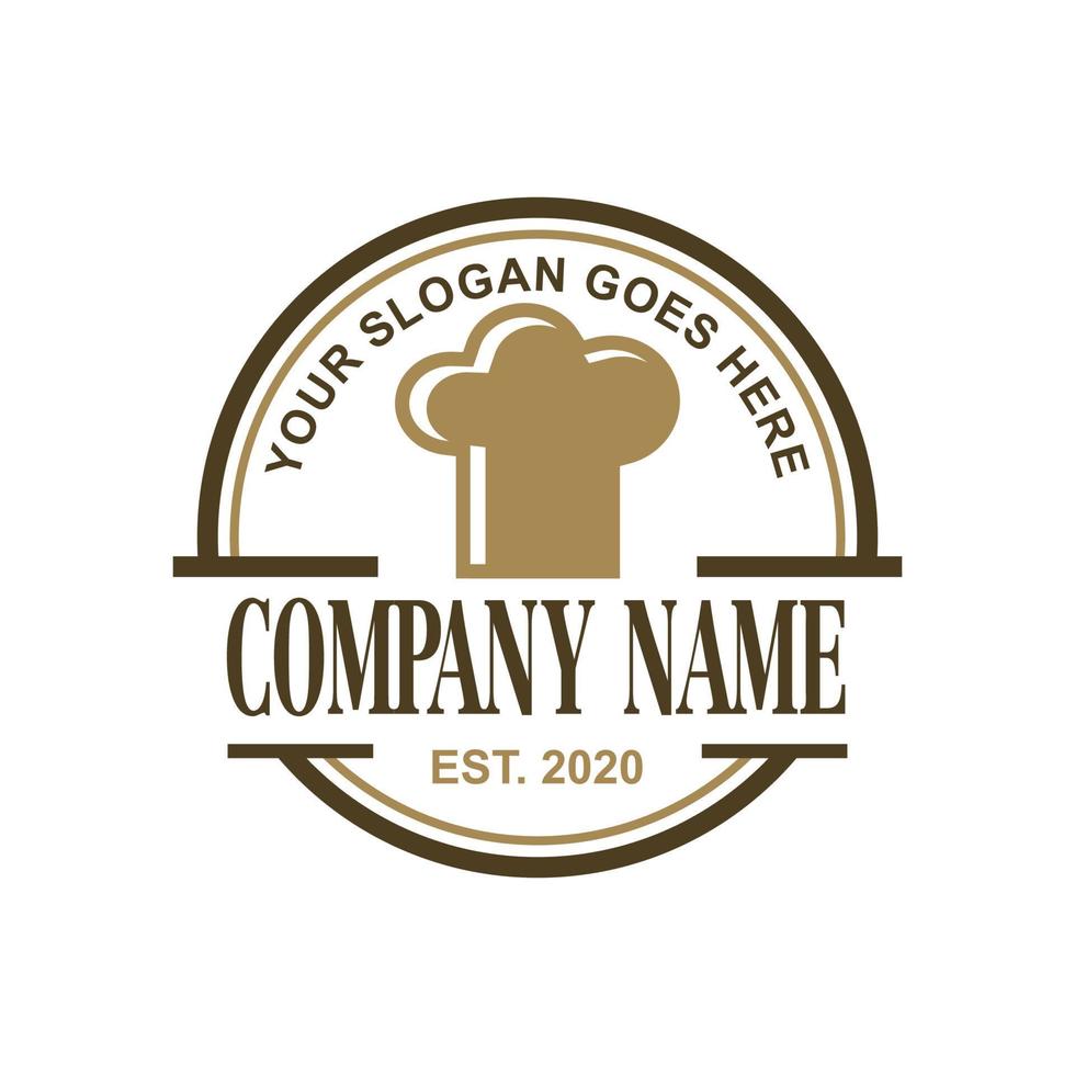 Chef Vector , Restaurant Logo Vector