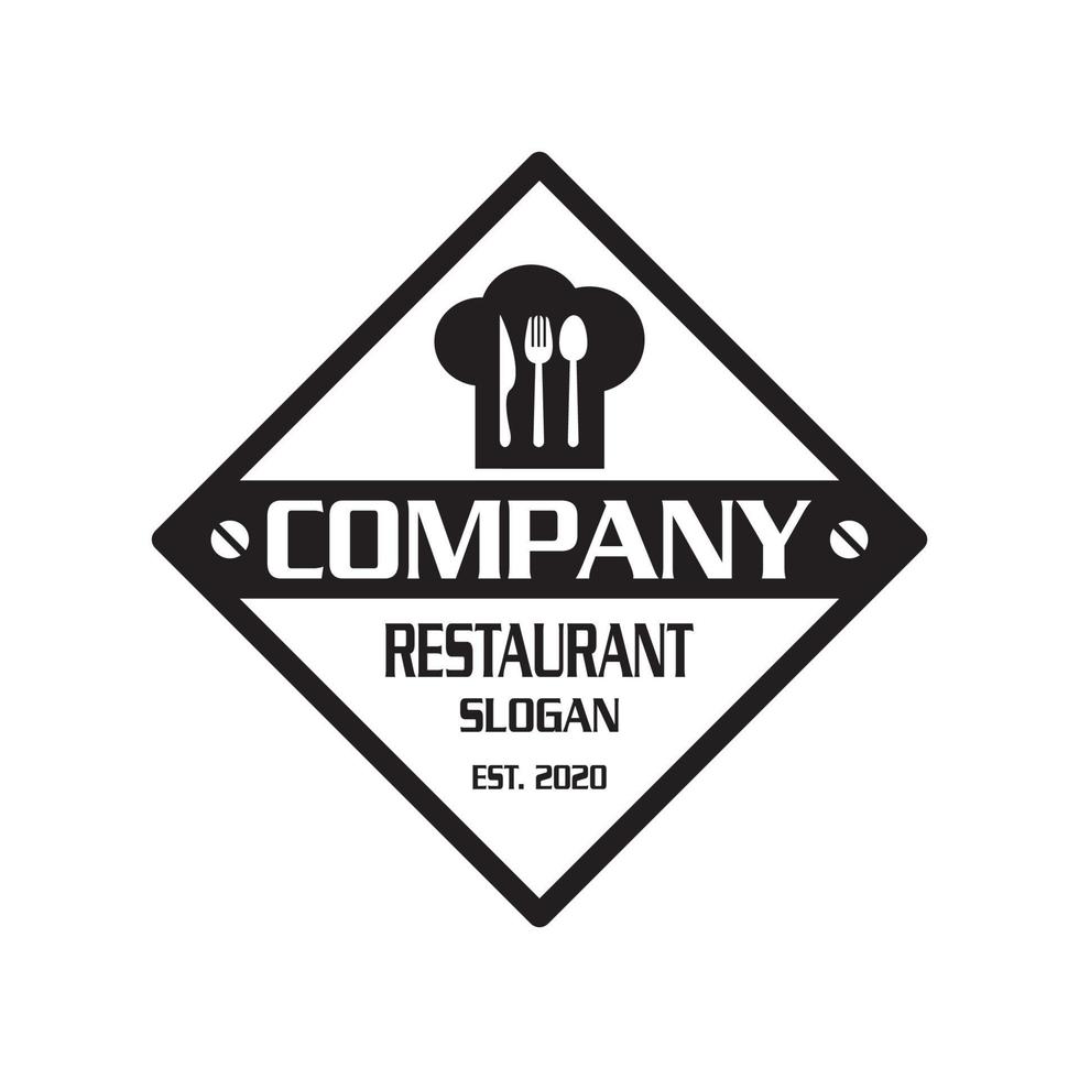 Restaurant Vector , Food Logo Vector