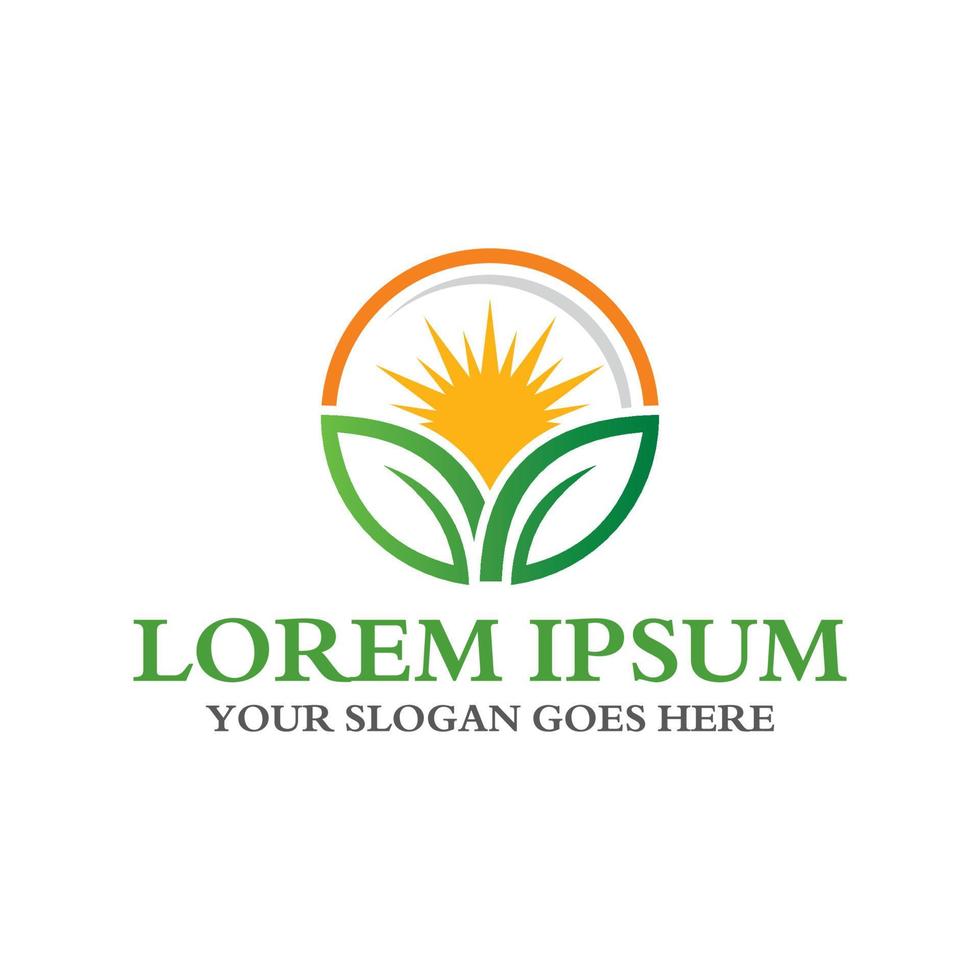 farm logo , agriculture logo vector