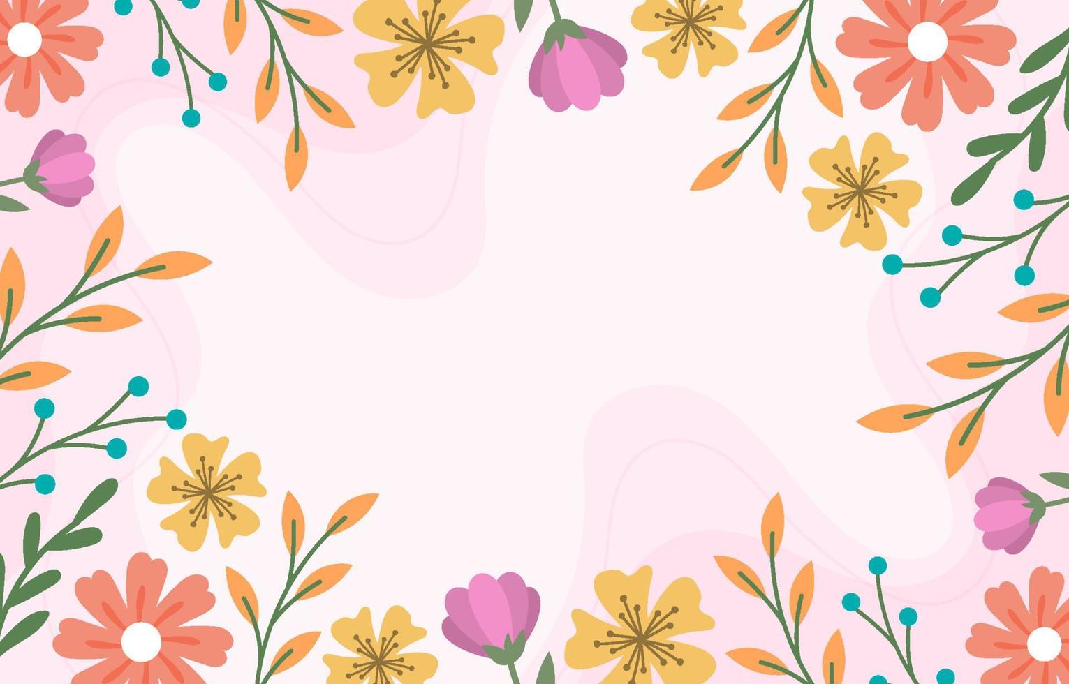 Spring flower background deals