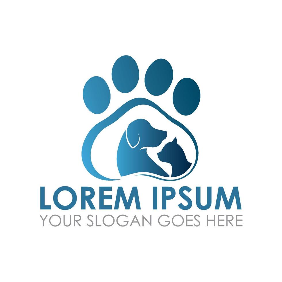 pet care vector , veterinary logo