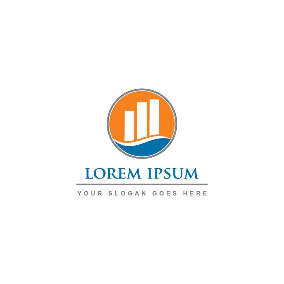 financial logo , finance logo vector
