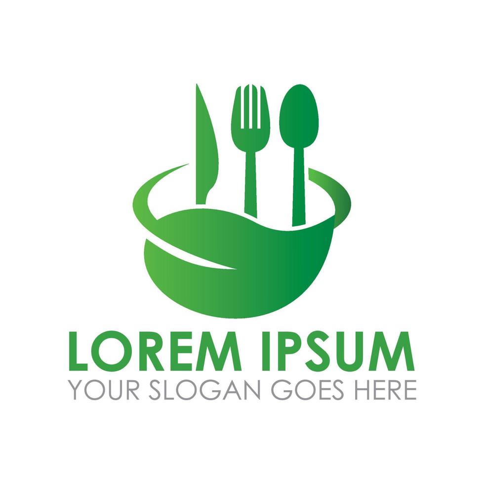 organic food vector , nature food logo