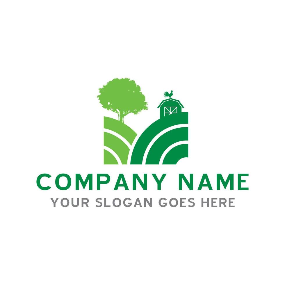 farm logo , agriculture logo vector