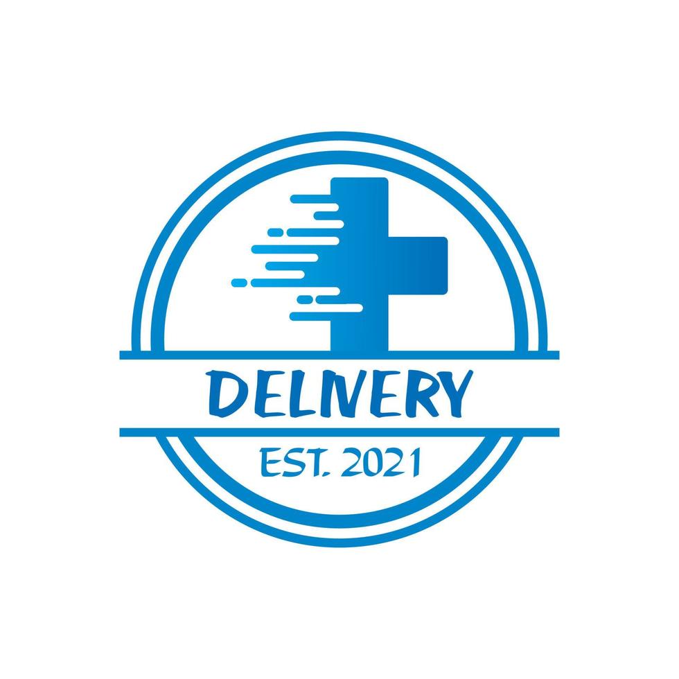 Medical delivery logo clinic logo 5388017 vector art at vecteezy