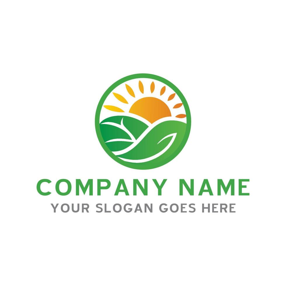 nature logo , environment logo vector