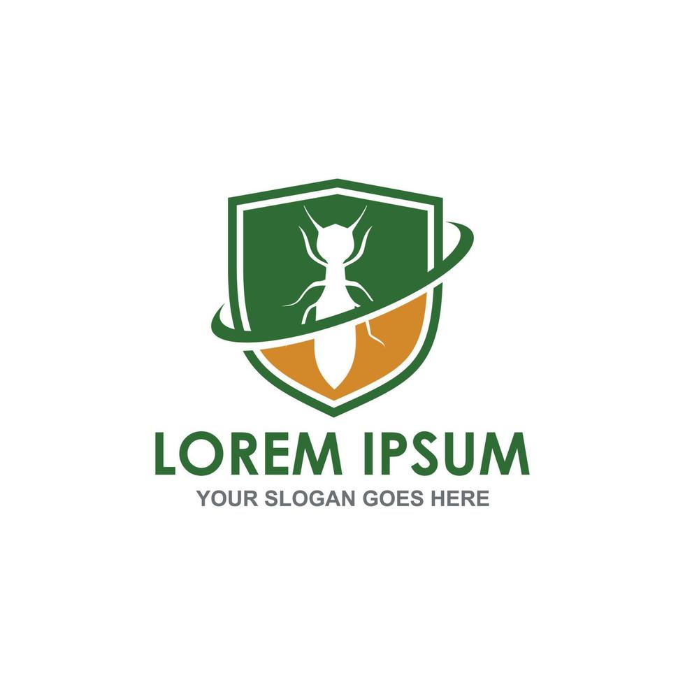 pest control logo vector image