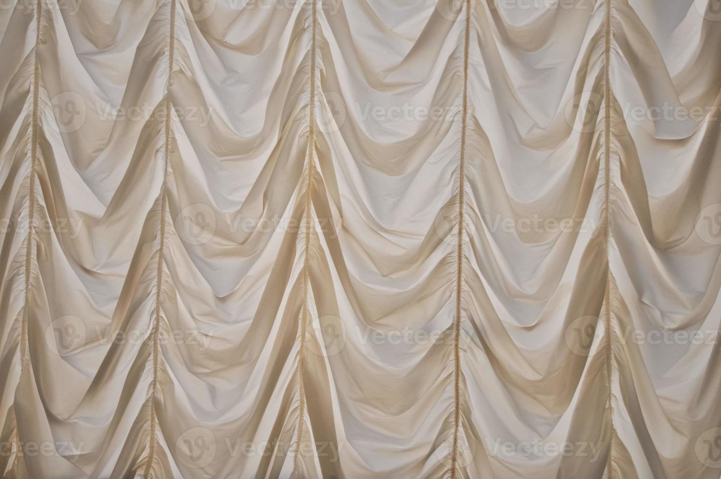 off white curtain fabric texture background photo