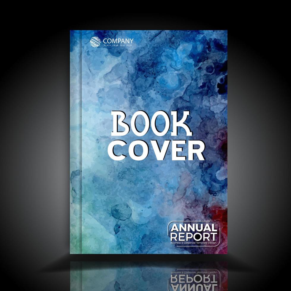 Book Cover Templates. for use on Greeting Cards, Flyer designs, magazine and Book designs vector
