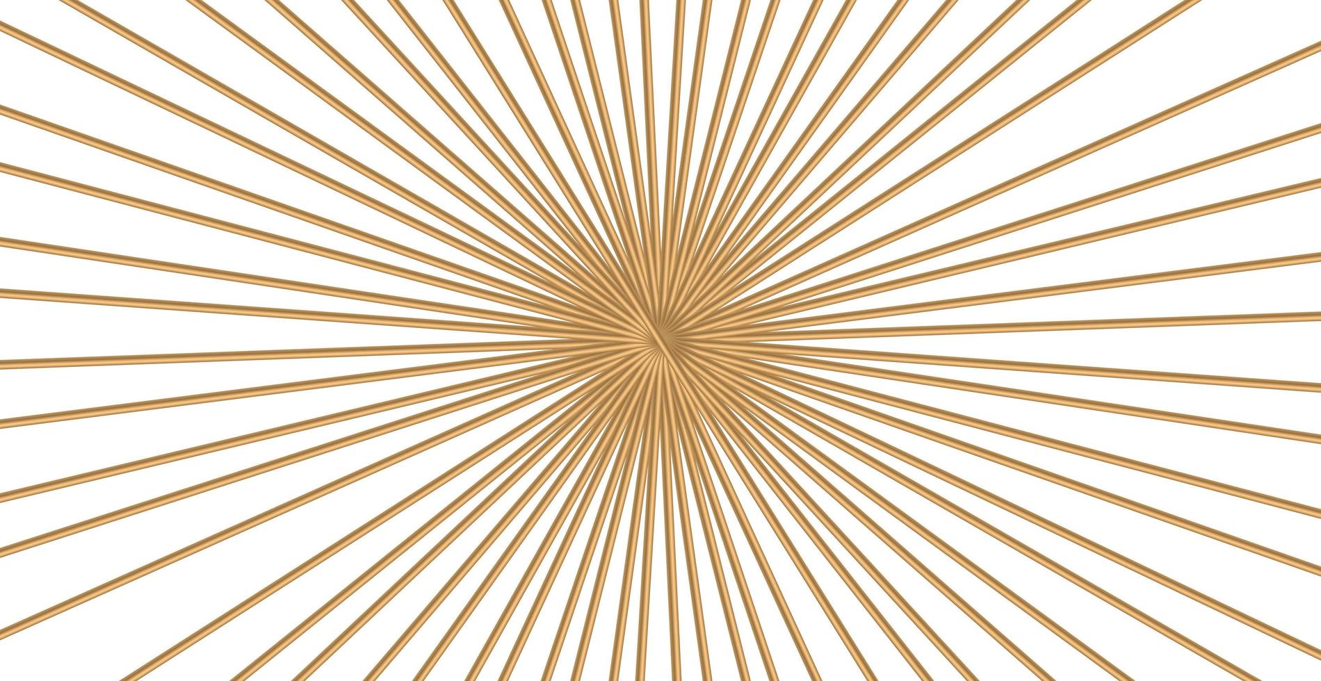 Modern abstract luxury template postcard for business or presentation with golden lines on white background - Vector