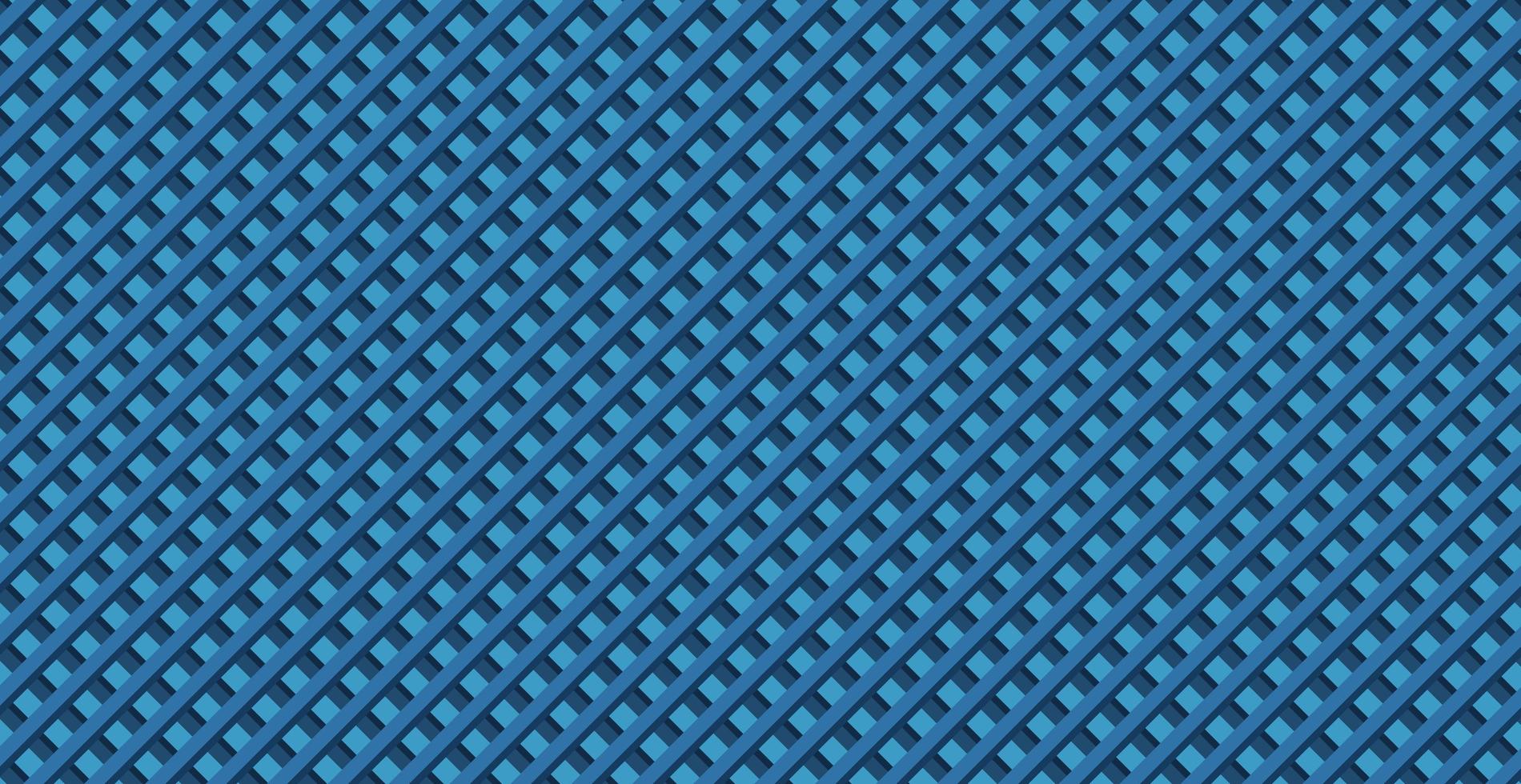Industrial panoramic blue background, many intersecting lines - Vector