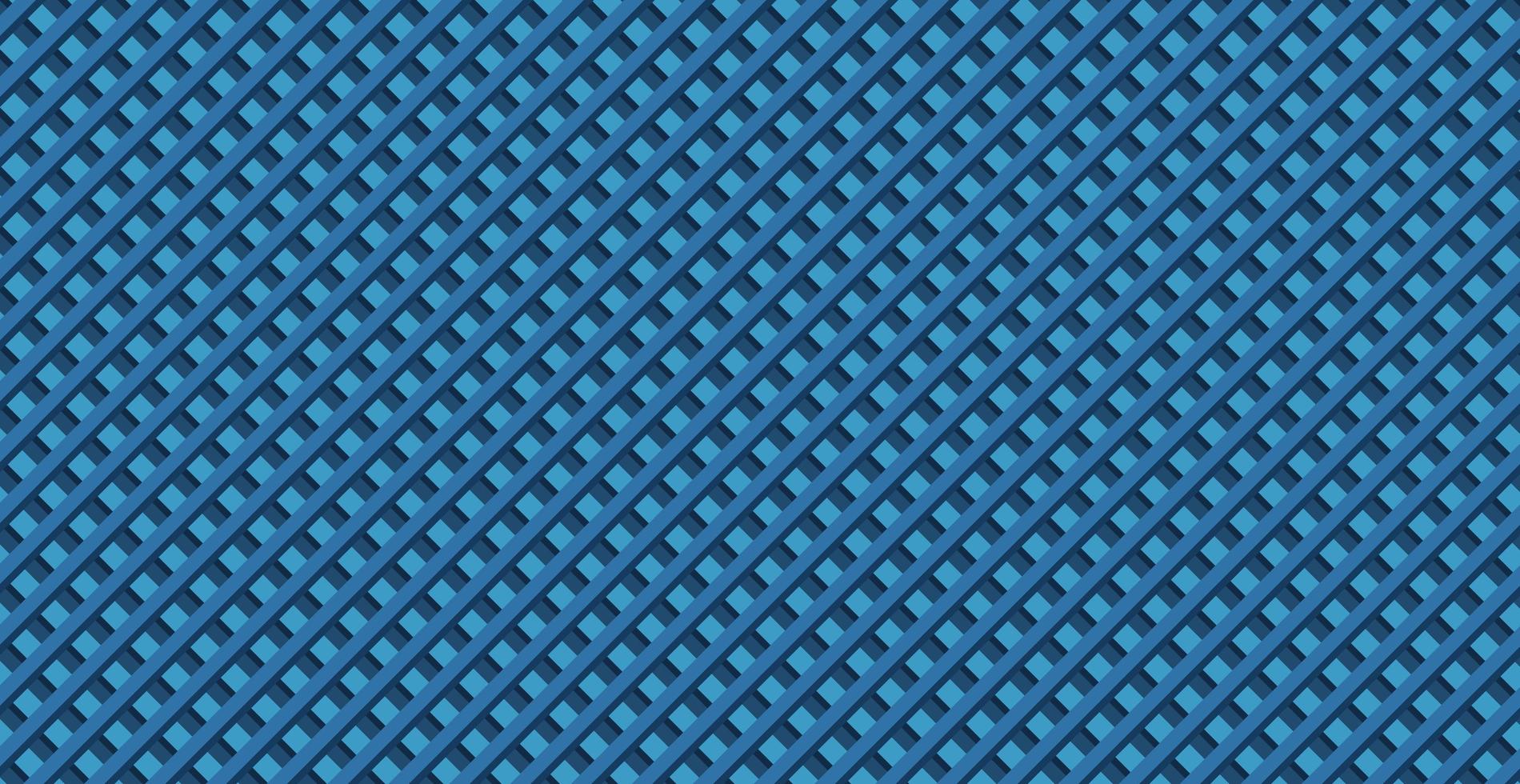 Industrial panoramic blue background, many intersecting lines - Vector