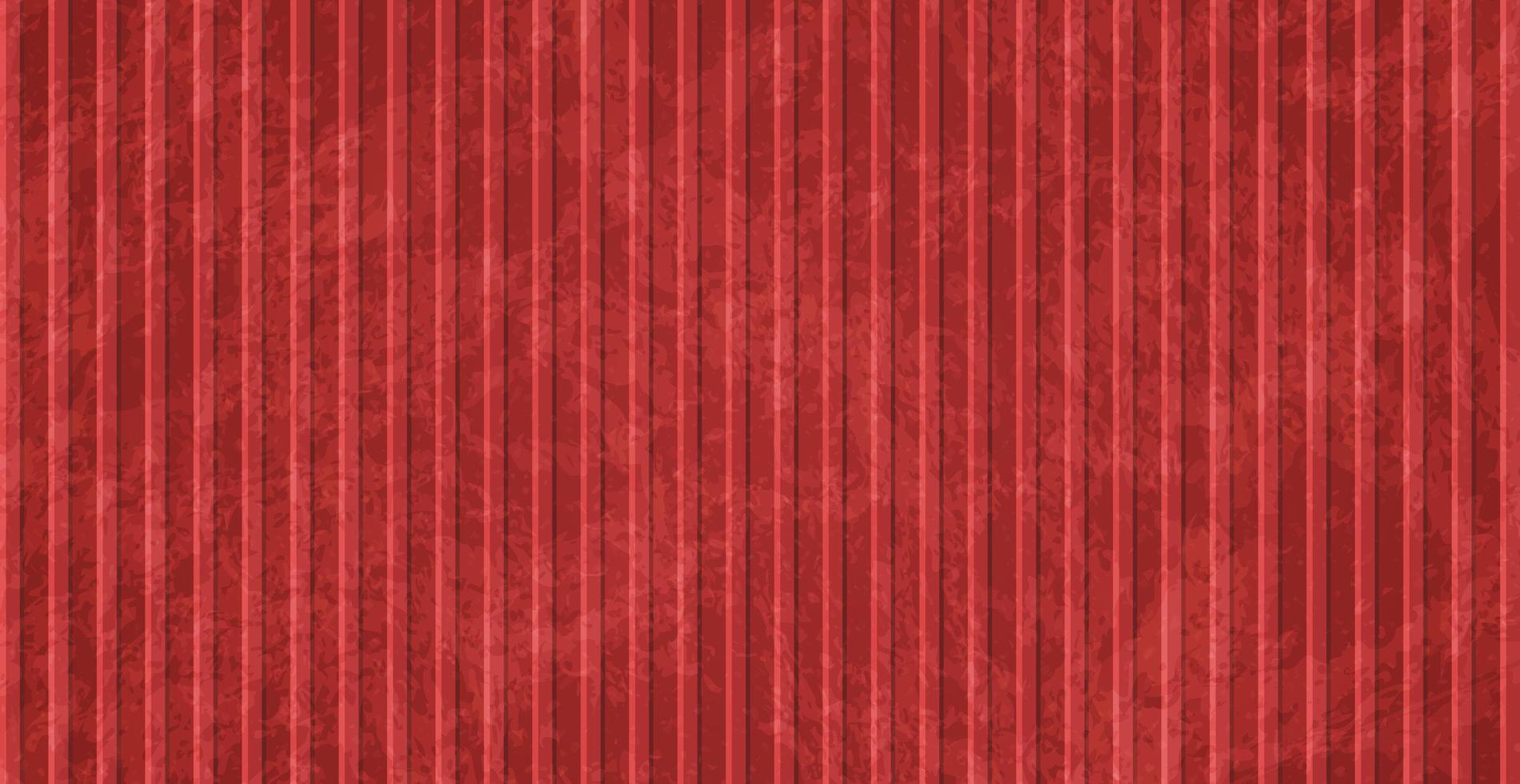 Rusty red cargo container, panoramic background - Vector