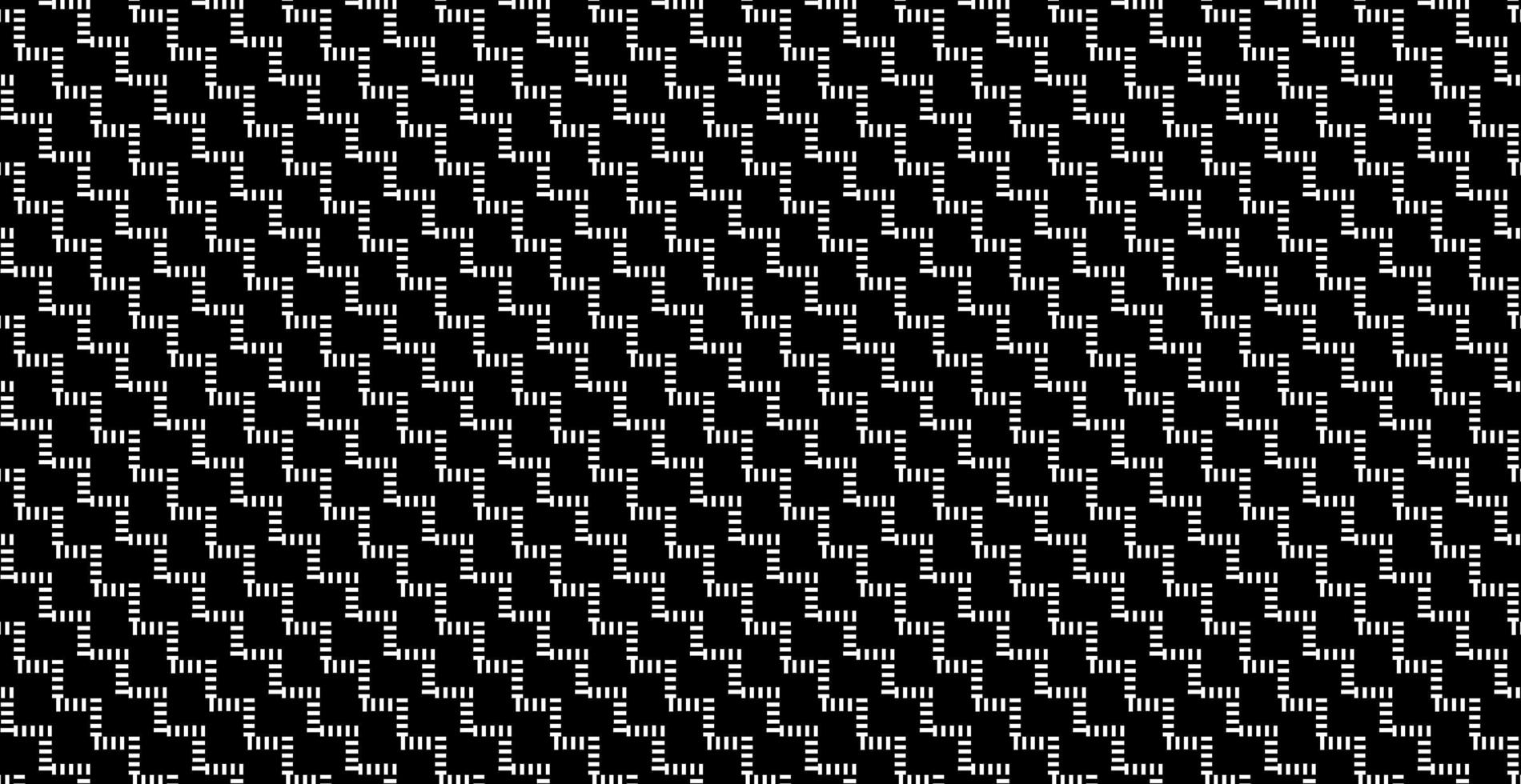 fondo panorámico de mimbre negro, elementos repetitivos - vector