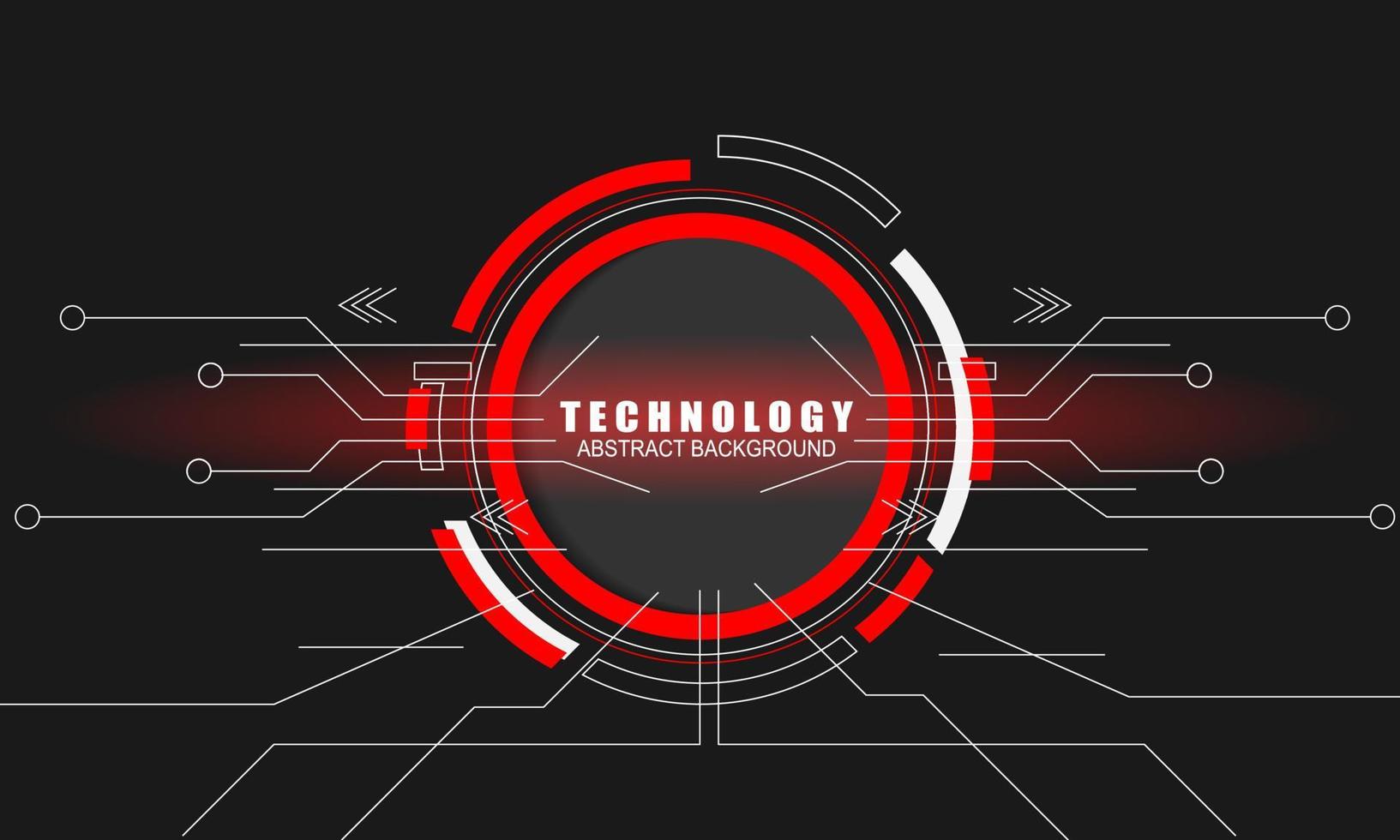 modern technology futuristic background vector illustration
