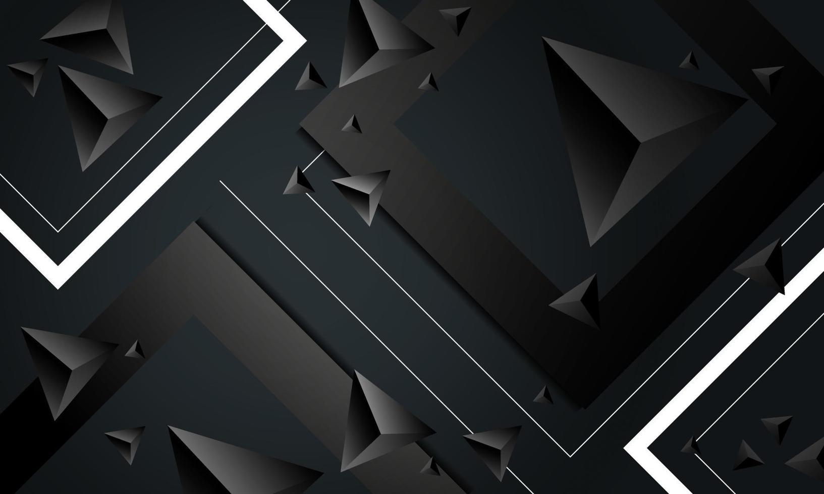 abstract background combination of squares and triangles vector