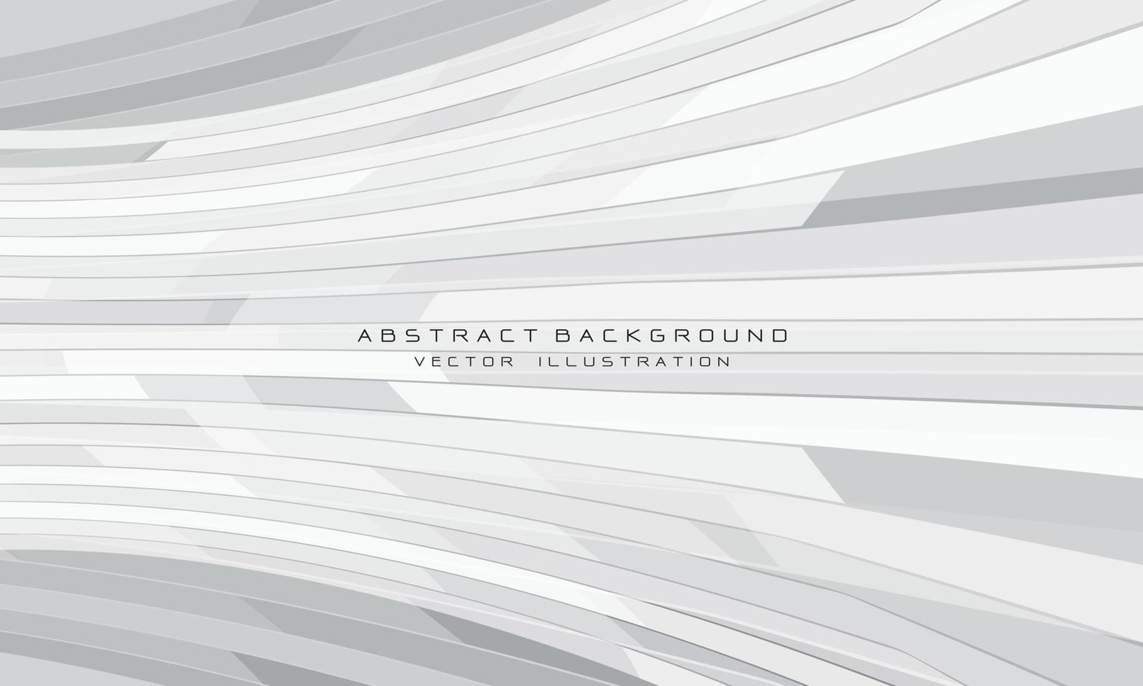 Abstract grey white geometric with blank space design modern futuristic technology background vector