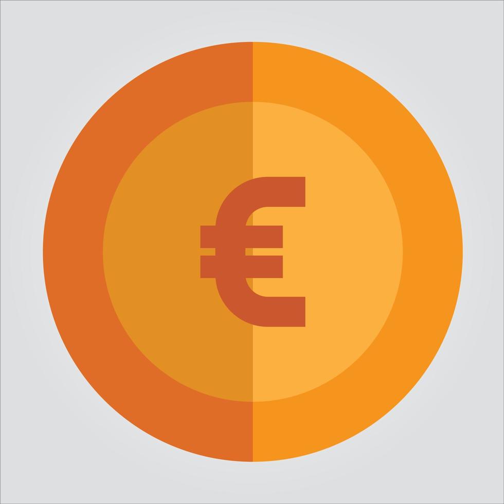 Isolated Euro Currency Transparent Scalable Vector Graphic