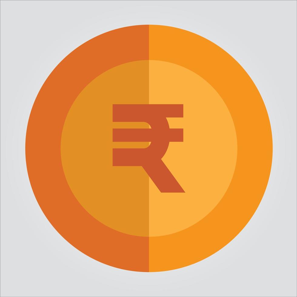 Isolated Rupee Currency Transparent Scalable Vector Graphic