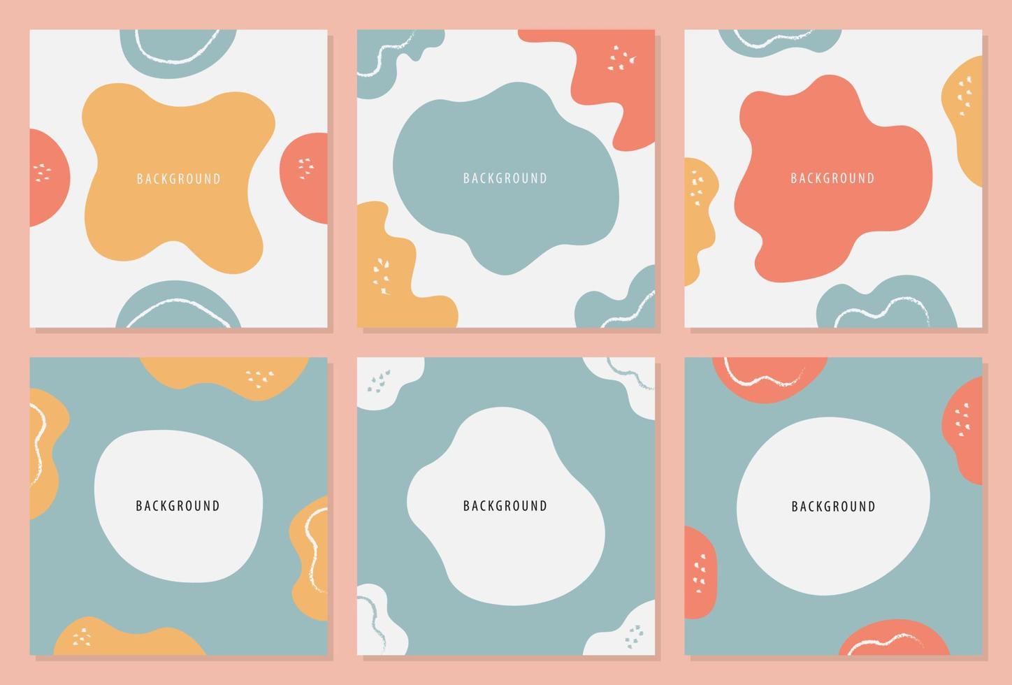 Simple abstract design background. Social media template. vector