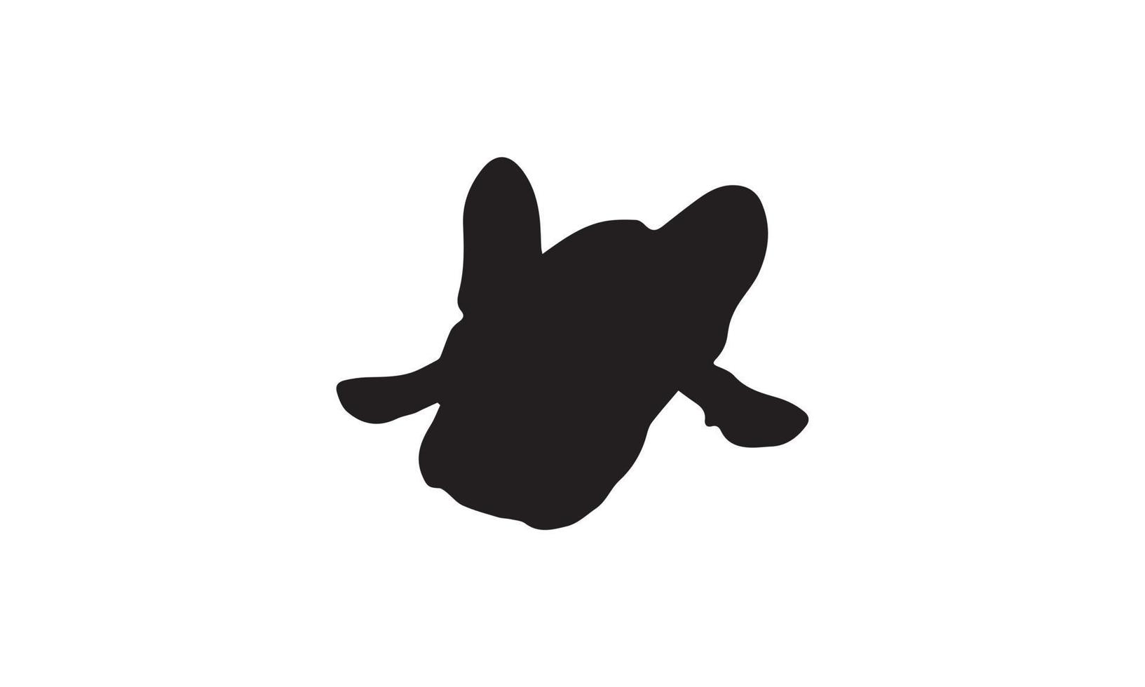 dog silhouette vector illustration design