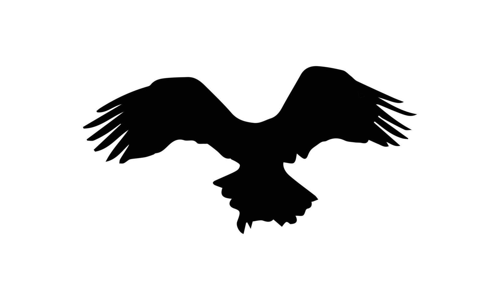eagle silhouette vector illustration design