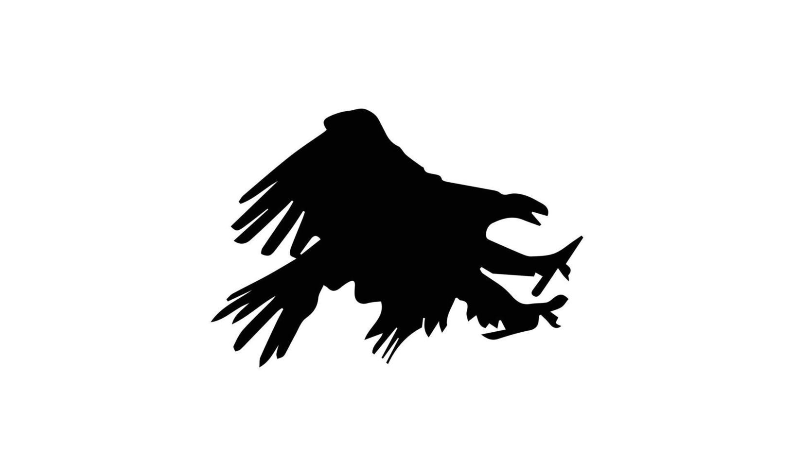 eagle silhouette vector illustration design