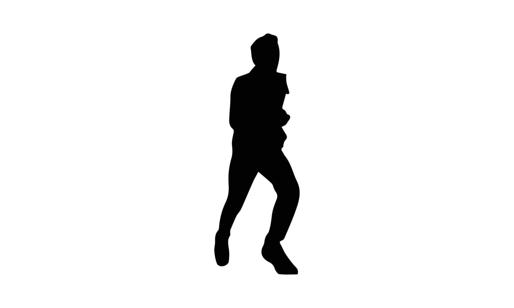corredores en sprint hombres sobre fondo blanco. ilustración vectorial vector