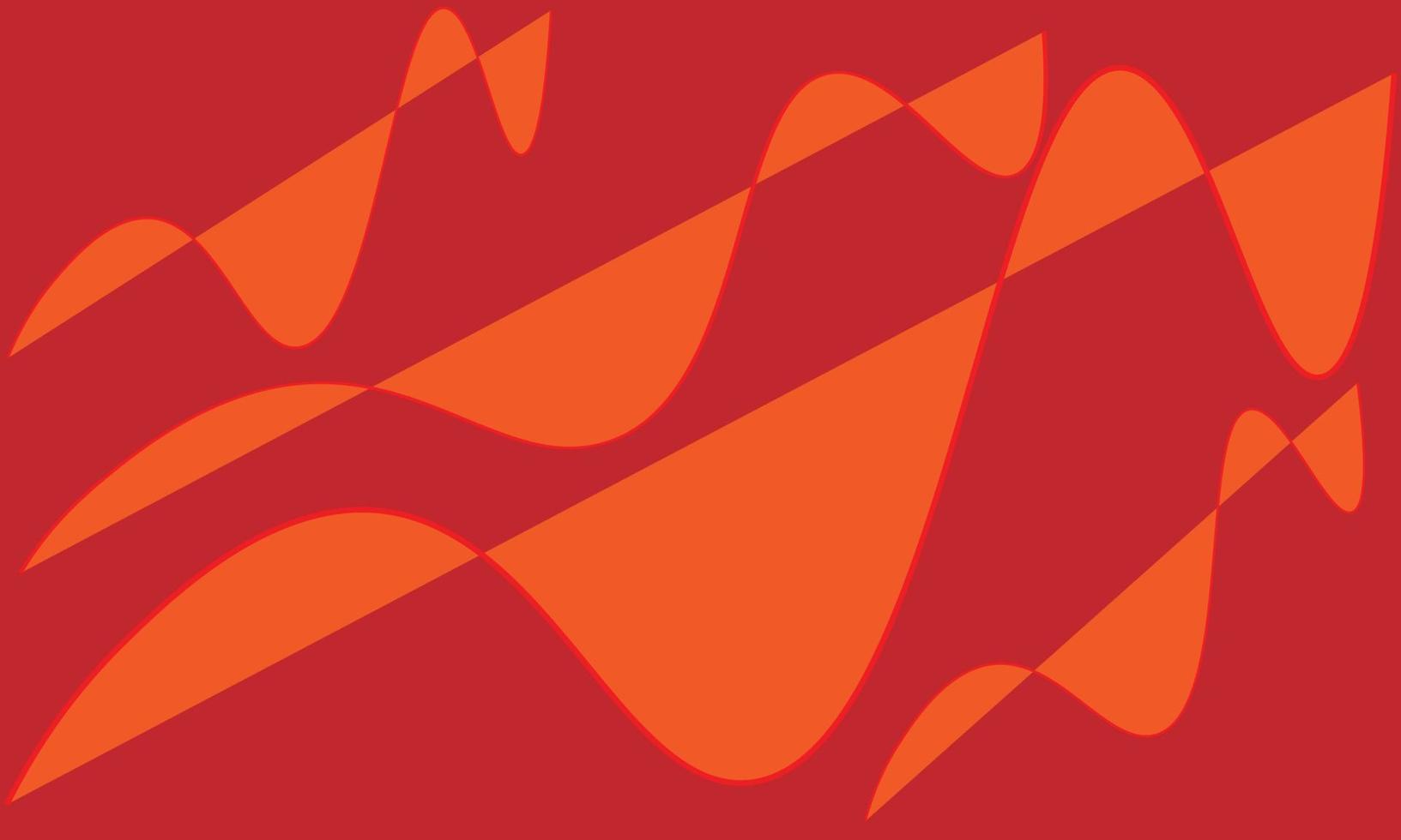 Red and orange background vector