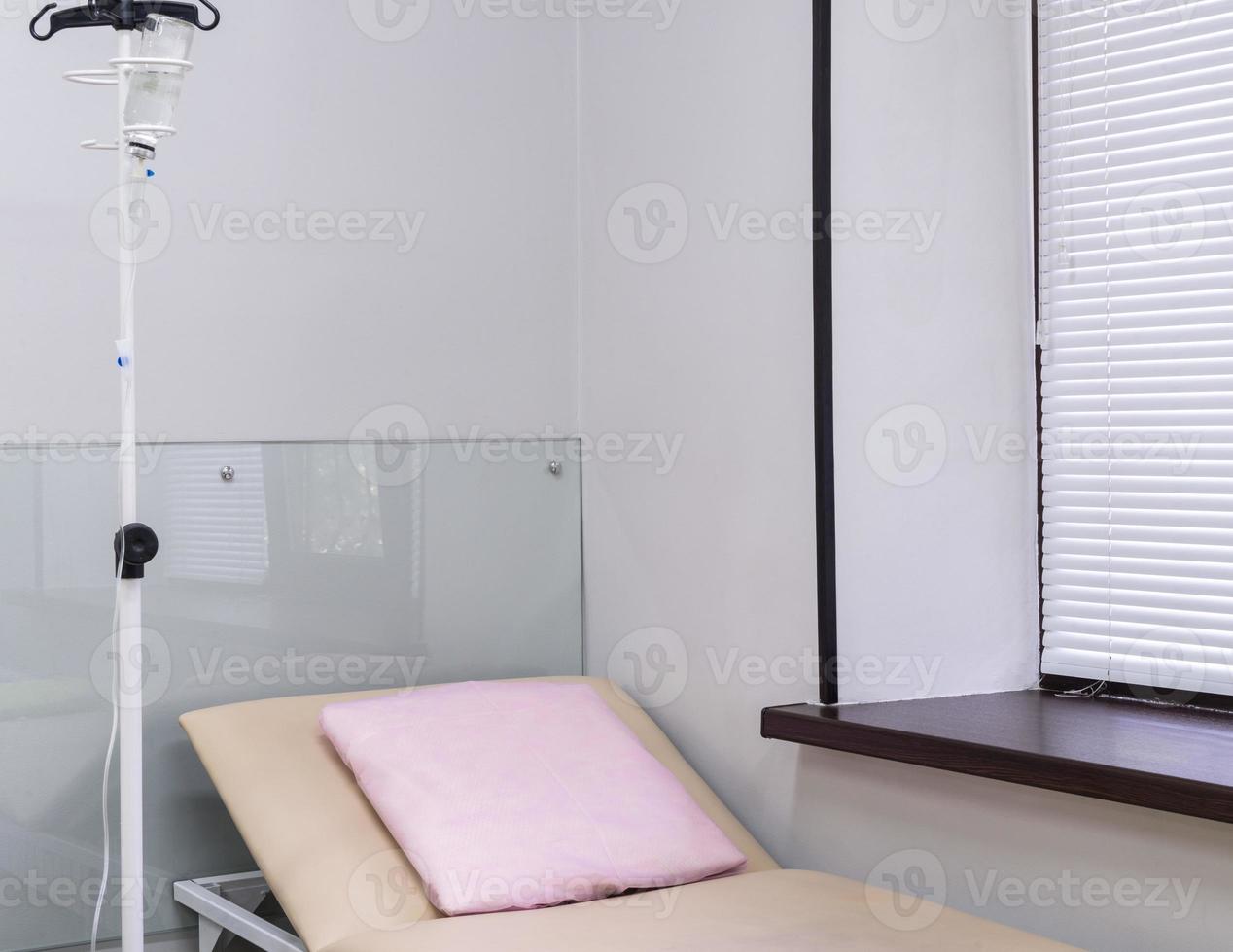 empty room in a modern clinic photo