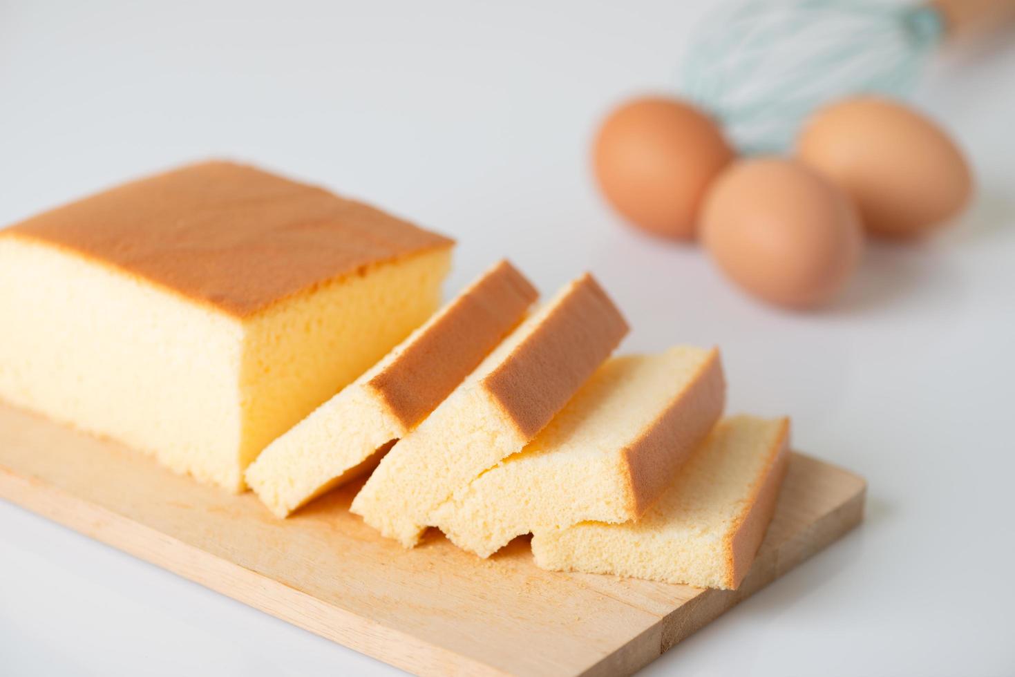 Egg cake with Japan, cotton cake photo