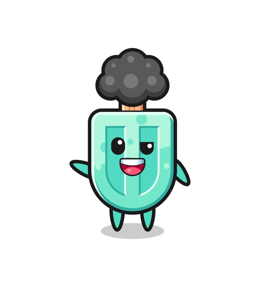 popsicles character as the afro boy vector