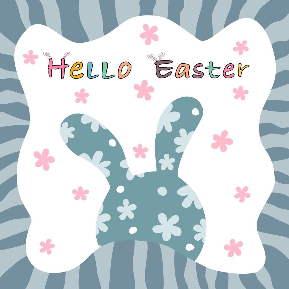 Abstract Easter Pattern Collection vector