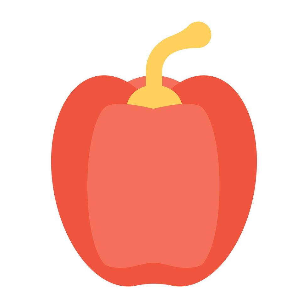 conceptos de pimiento vector