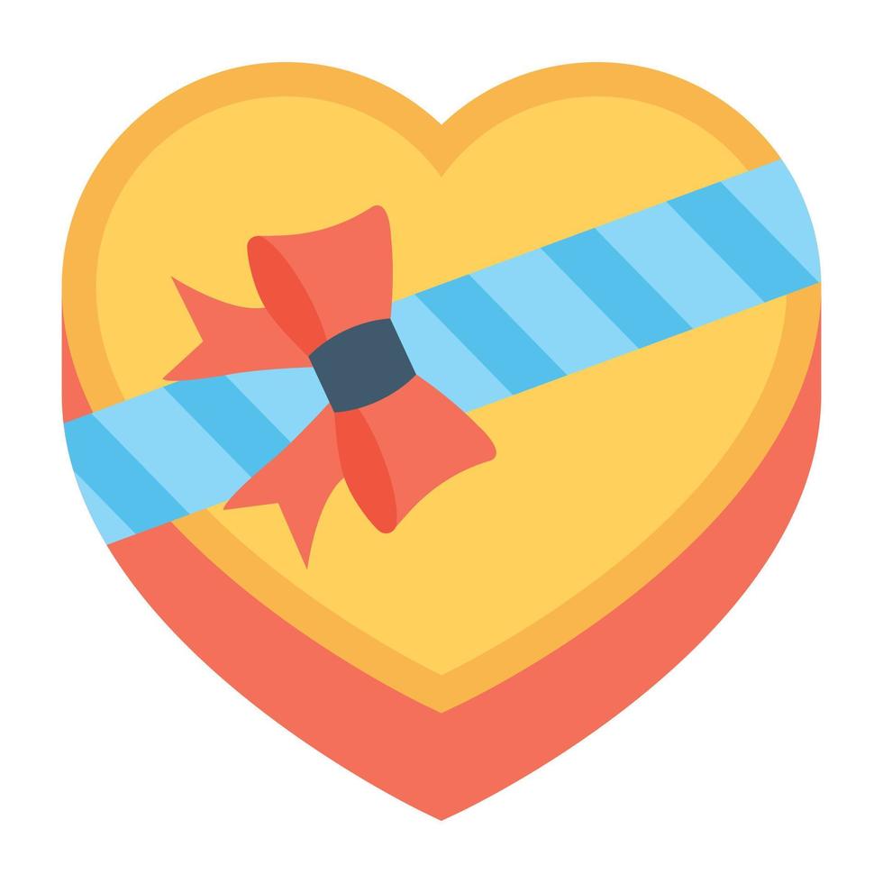 Heart Gift Concepts vector